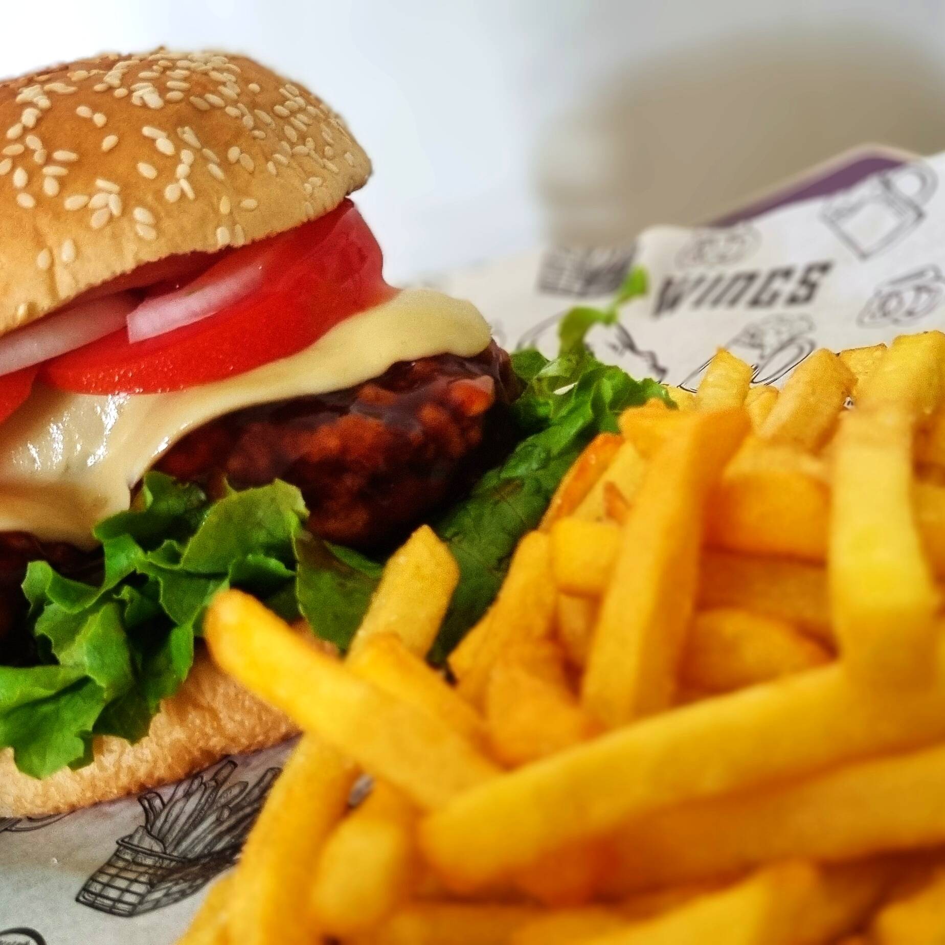 Hamburguesa de Boneless
