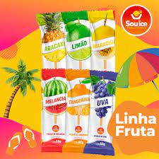 picolés sabores de frutas