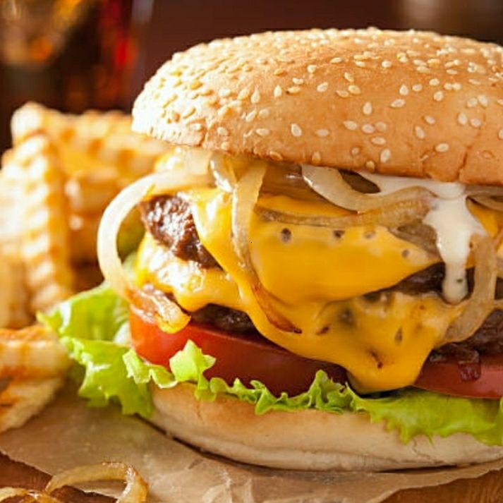 Hamburguesa Tres Quesos