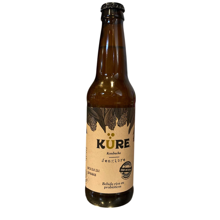 Bebida Kure Kombucha JENGIBRE 350ml