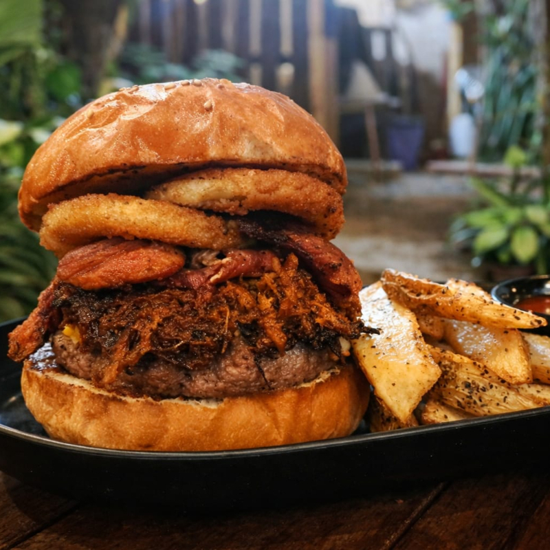 Hamburgesa BBQ
