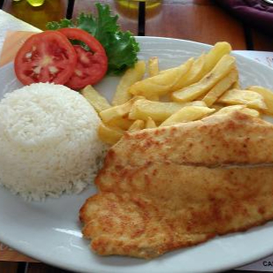 Pollo al Horno con Papas Fritas