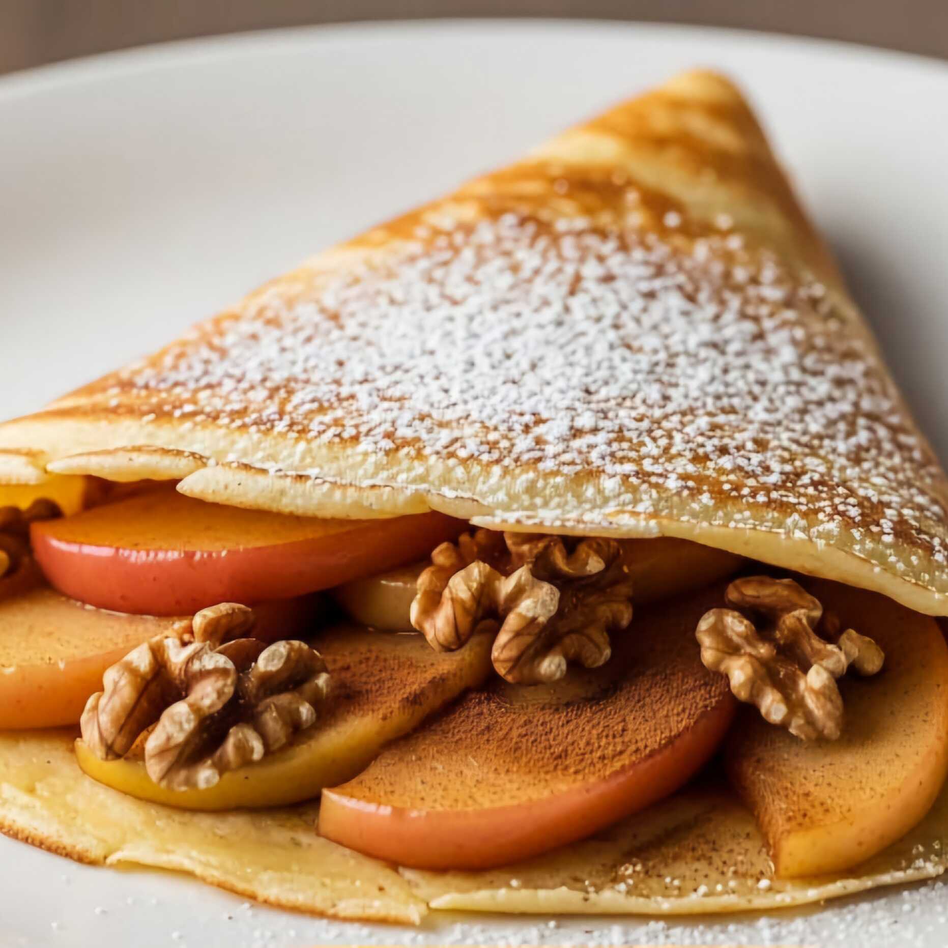 Crepa de Manzana y Canela