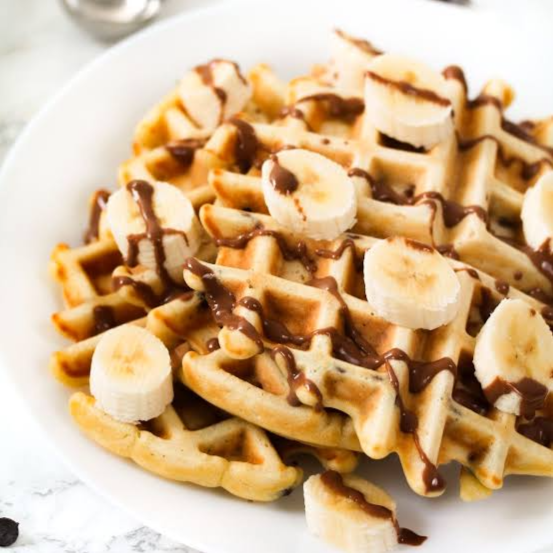 WAFFLES CON CHOCOLATE