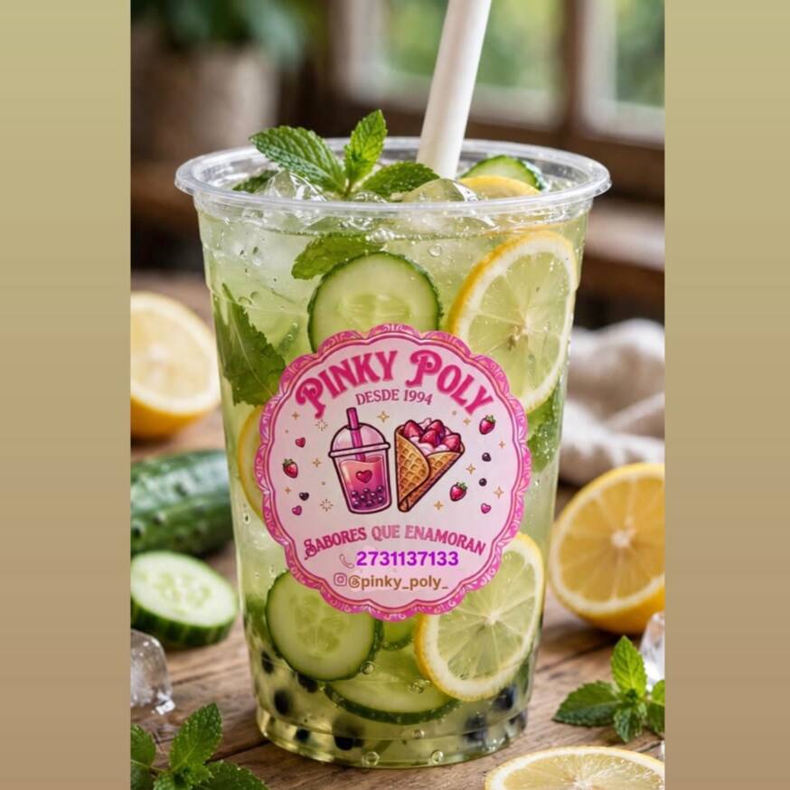 Pinky Boba Pepino Limón