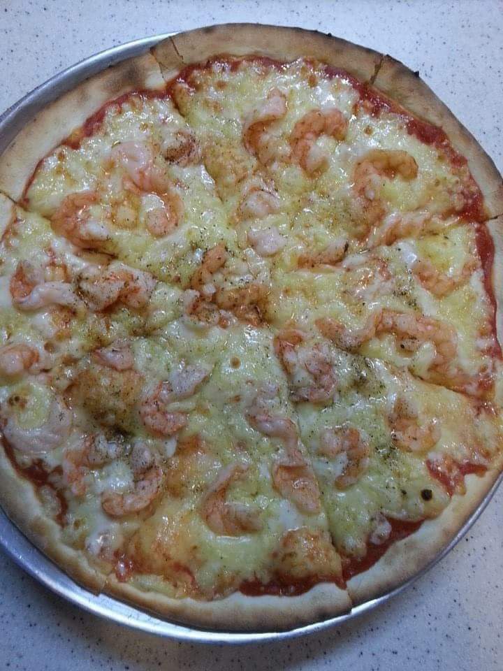 Pizza de Camarón
