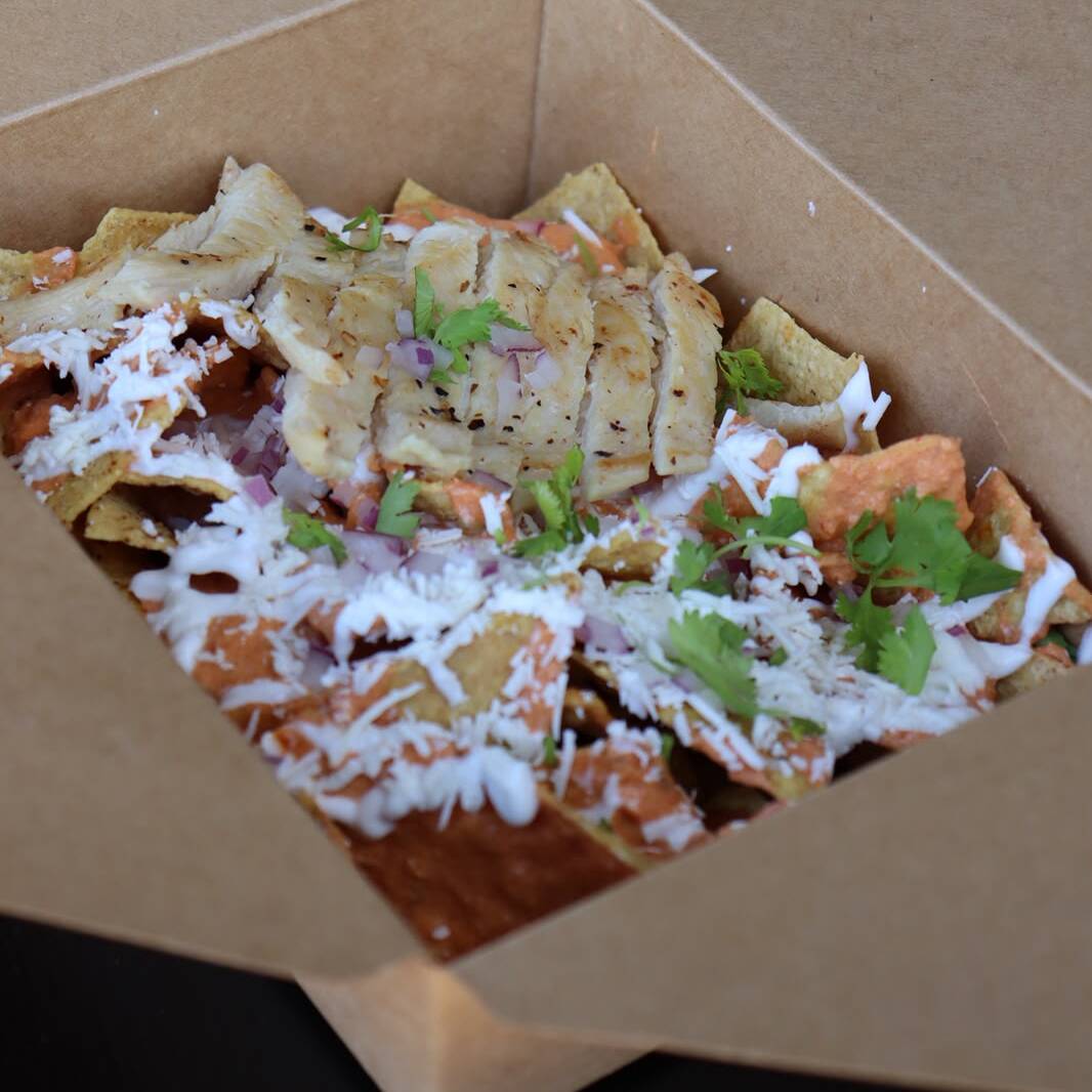 Chilaquiles con Pollo