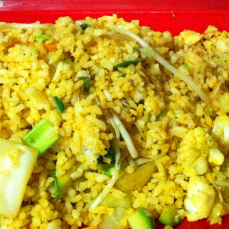 Arroz Curry Con Verduras