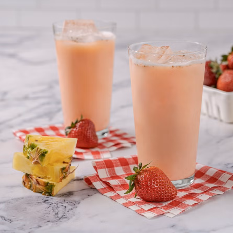 Agua de Piña con Fresa 1 L