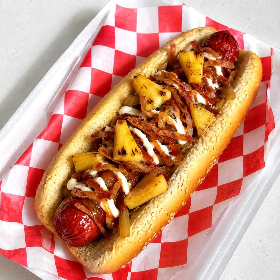 Hot Dog Hawaiano