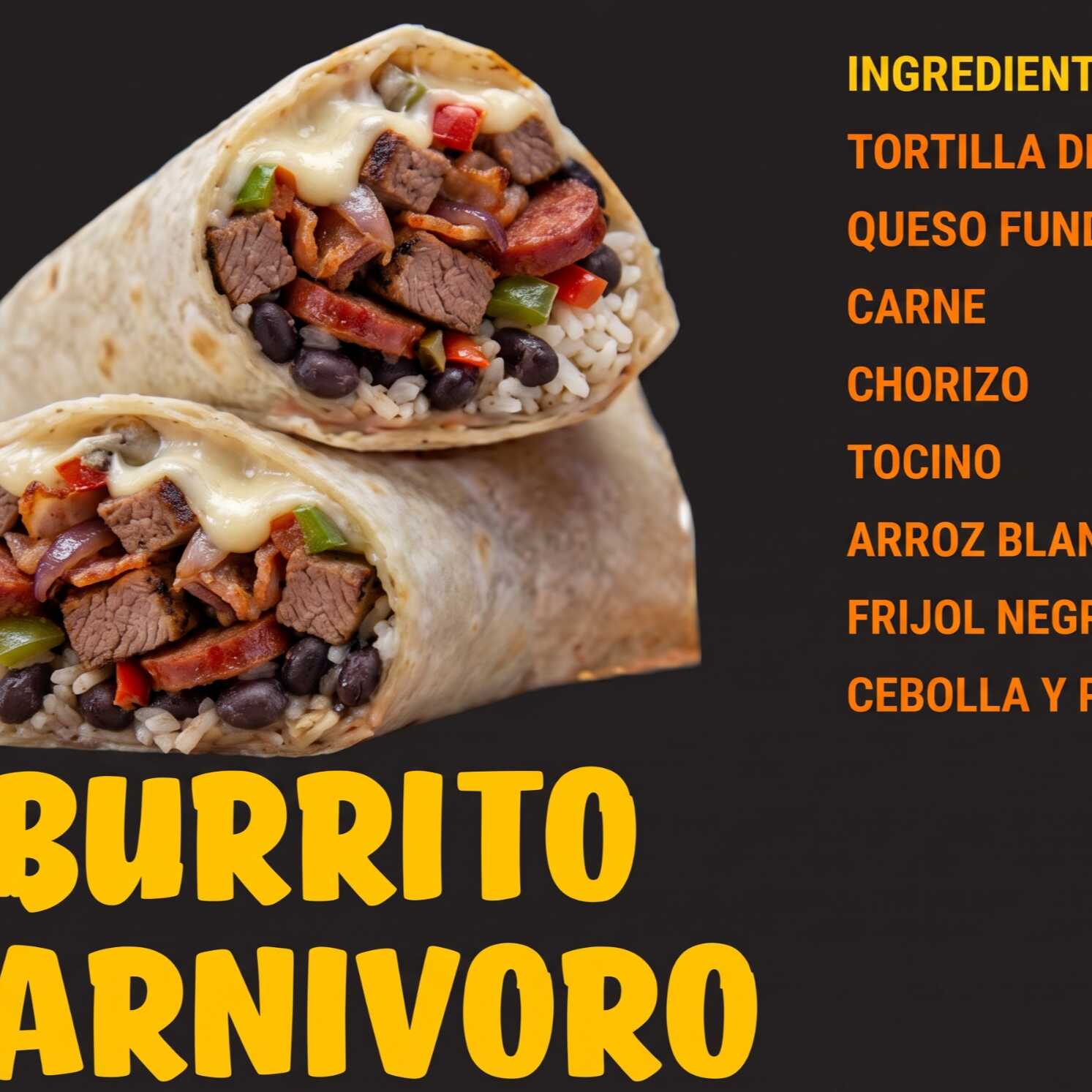 Burrito Carnívoro
