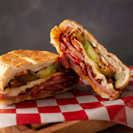 Torta de arrachera