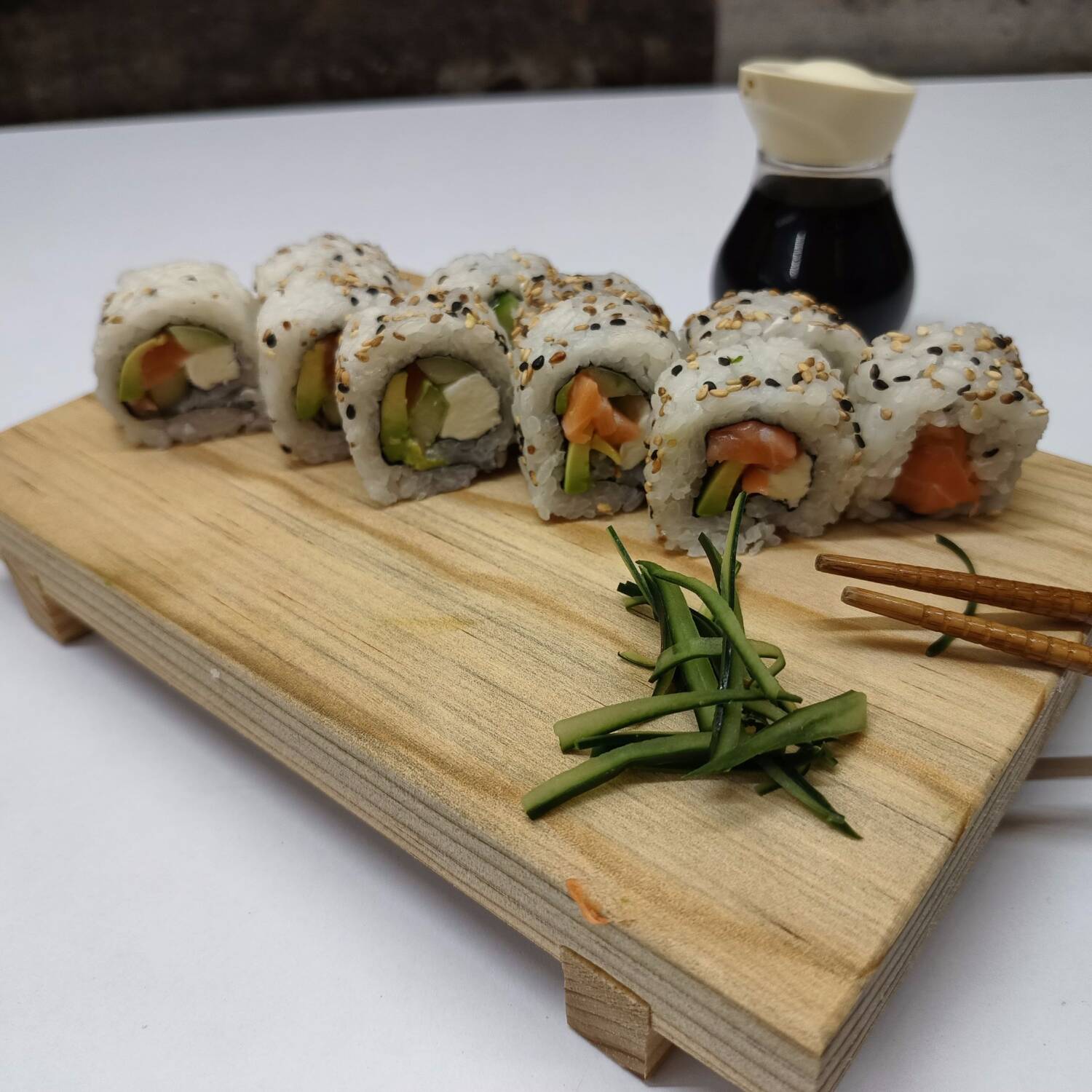 Rollo Salmón Ahumado