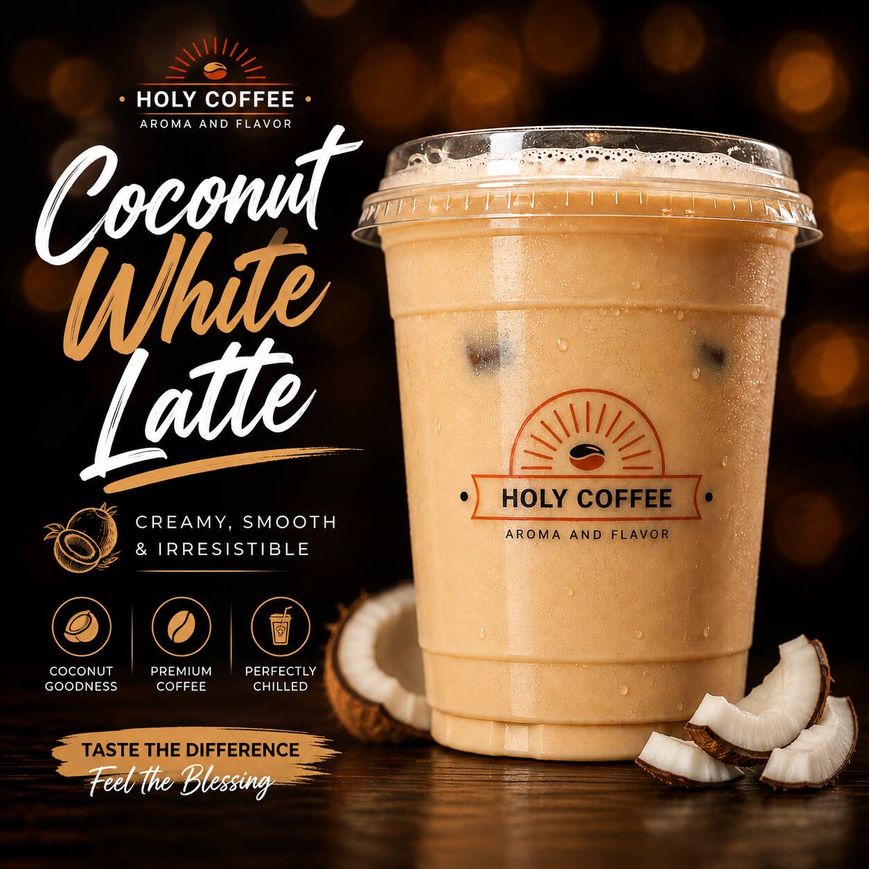 Coconut White Latte