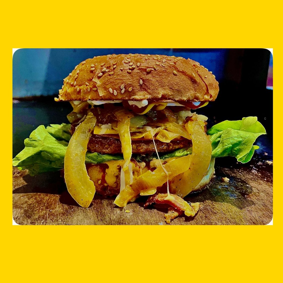 Hamburguesa Norteña Con Papas