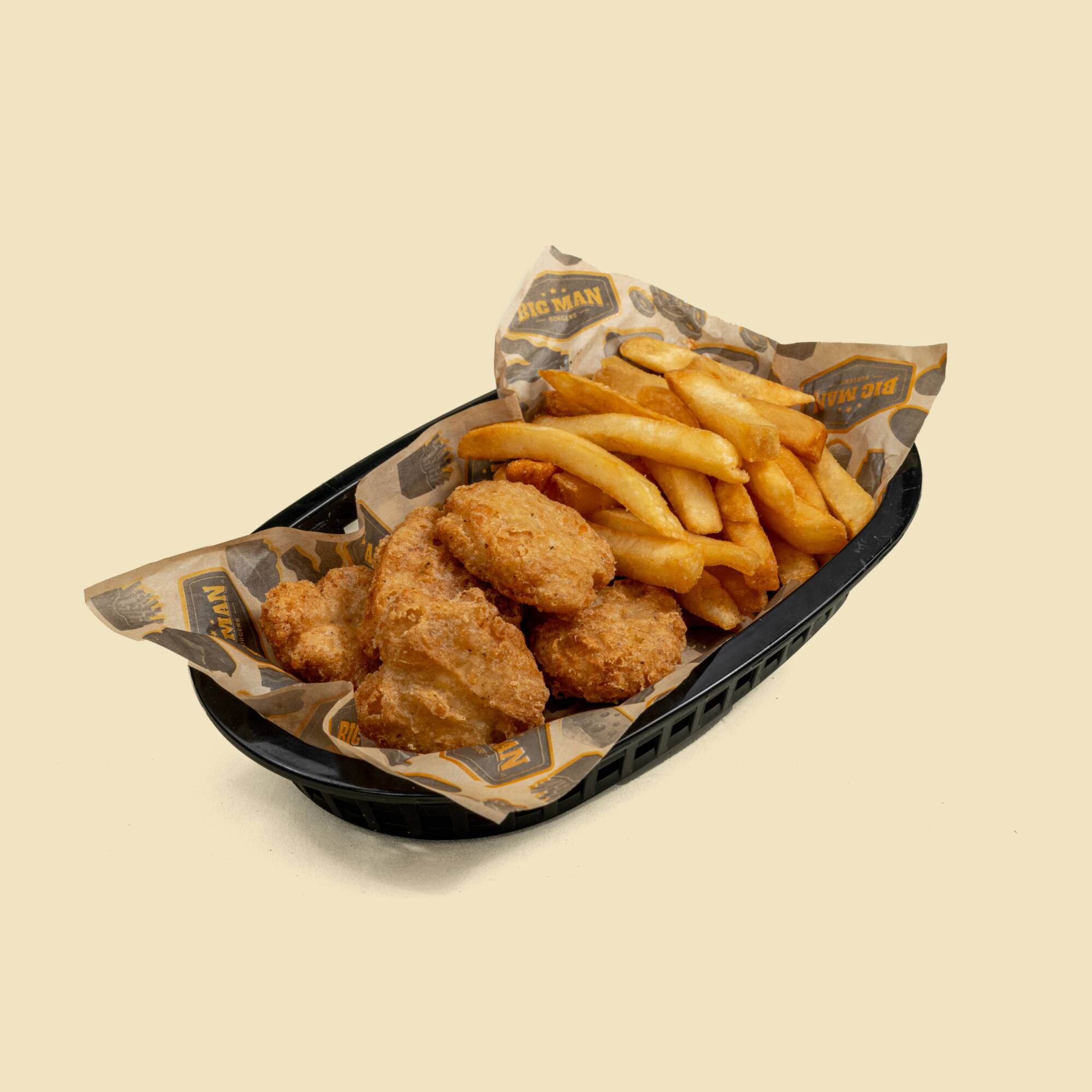 Nuggets con papas