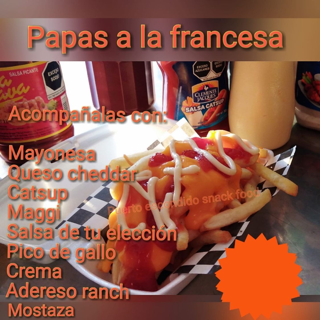 Papas a la Francesa Normales