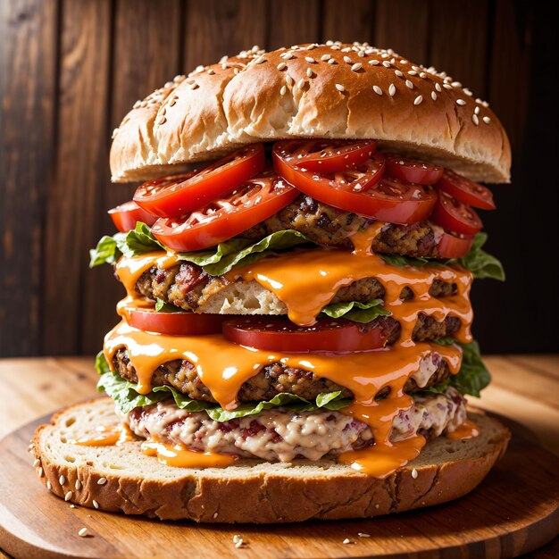HAMBURGUESA BOMBA