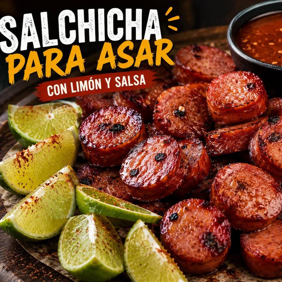 Orden de bubas con limón y salsa