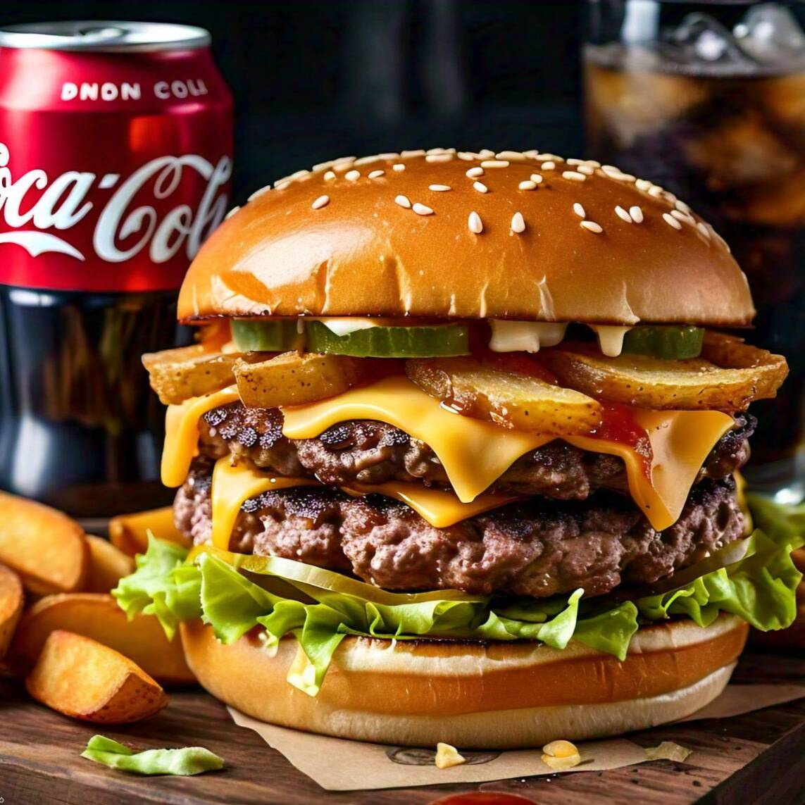 Hamburguesa Doble