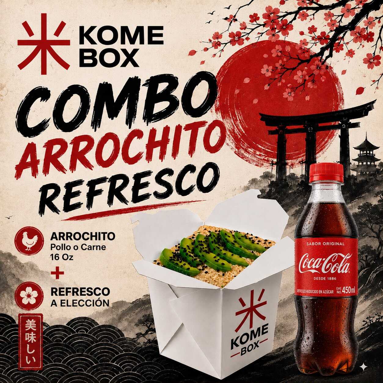 Combo Arrochito Refresco