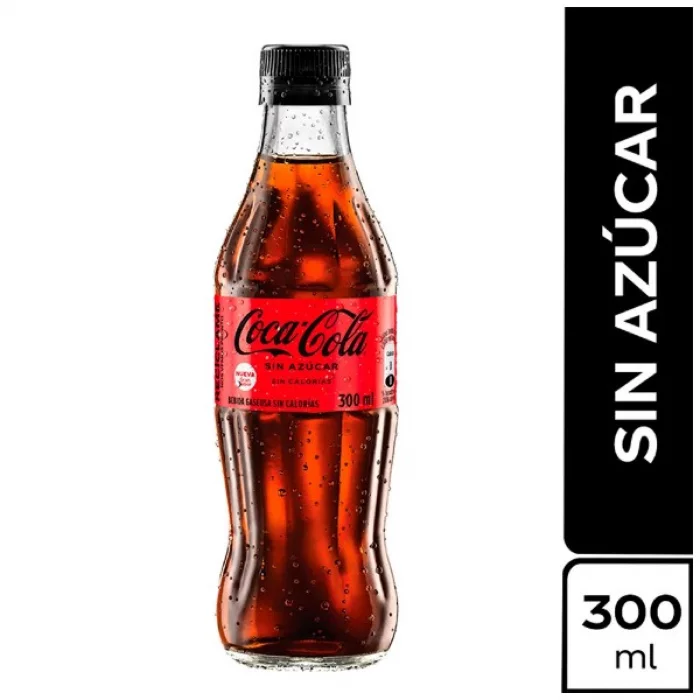 Gaseosa Coca-Cola Sin Azucar 300ml