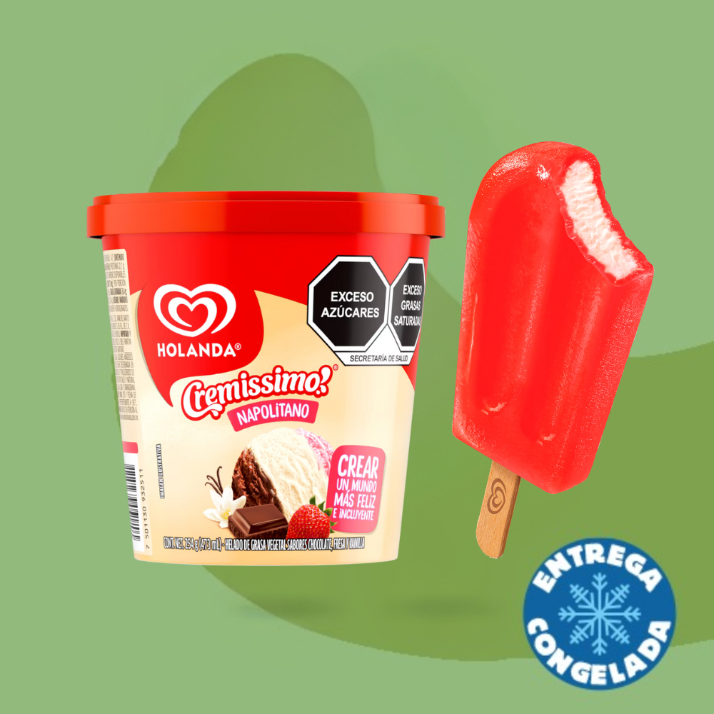1 Micha Napolitano + 1 Chemisse Fresa-Coco