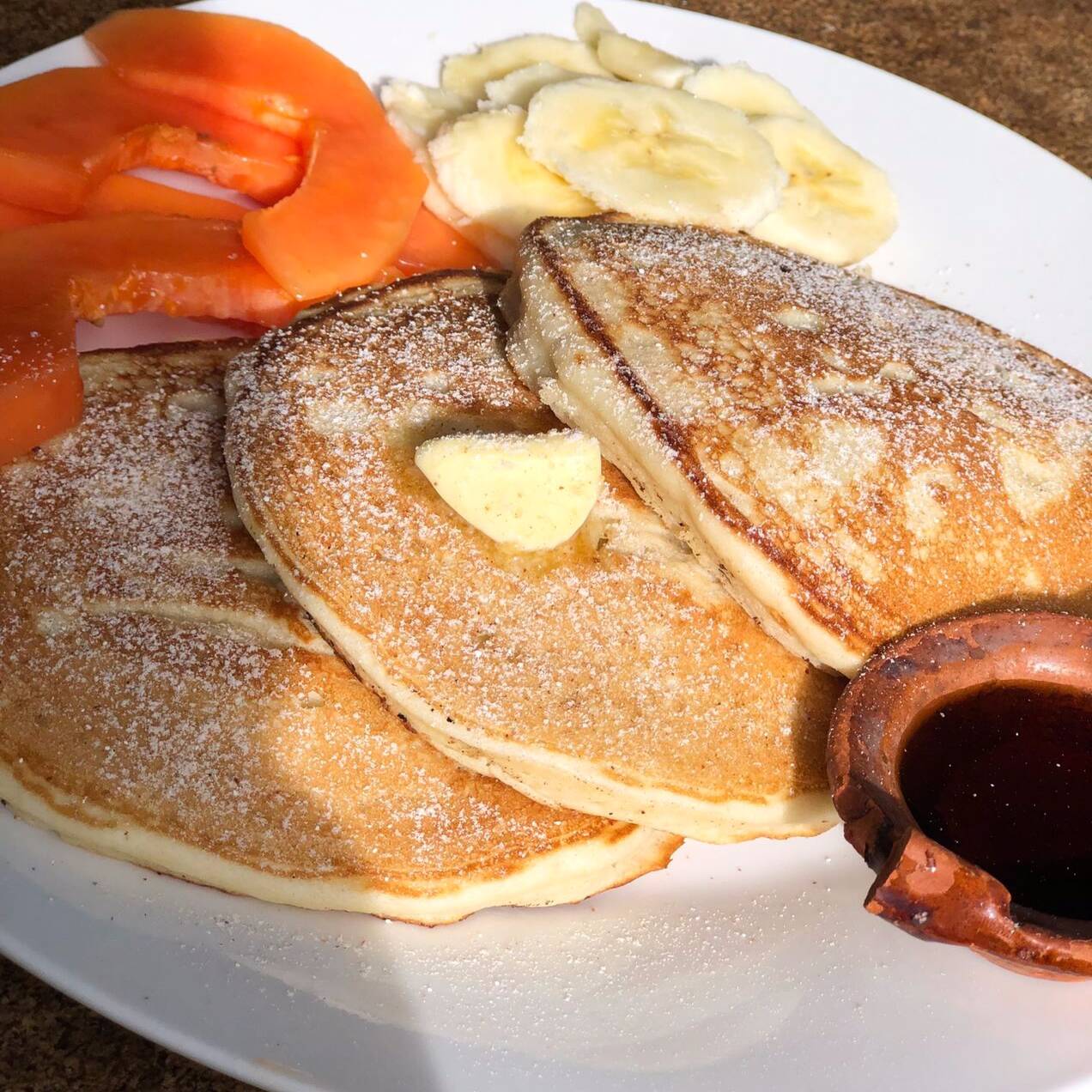 Orden Hot Cakes con Fruta