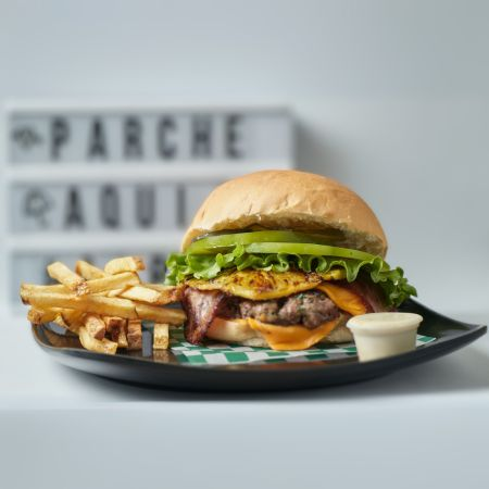 Hamburguesa Hawai🍍