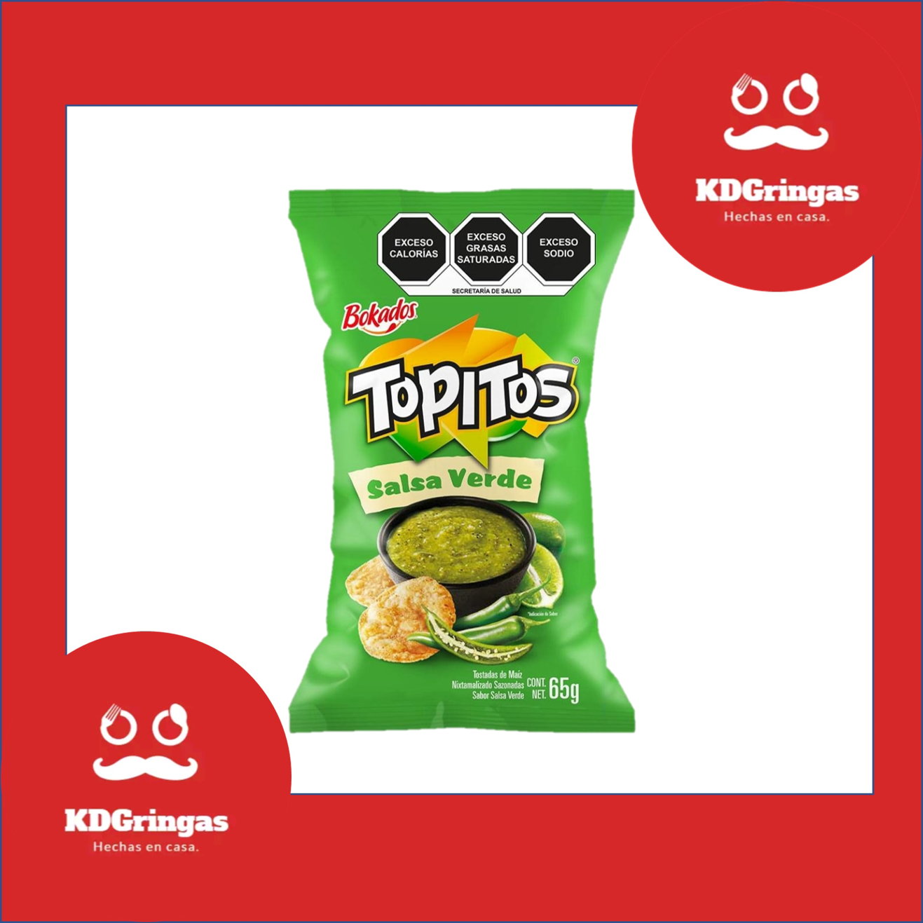 Bokados Topitos 65g ( o Bokados a Disponibilidad)