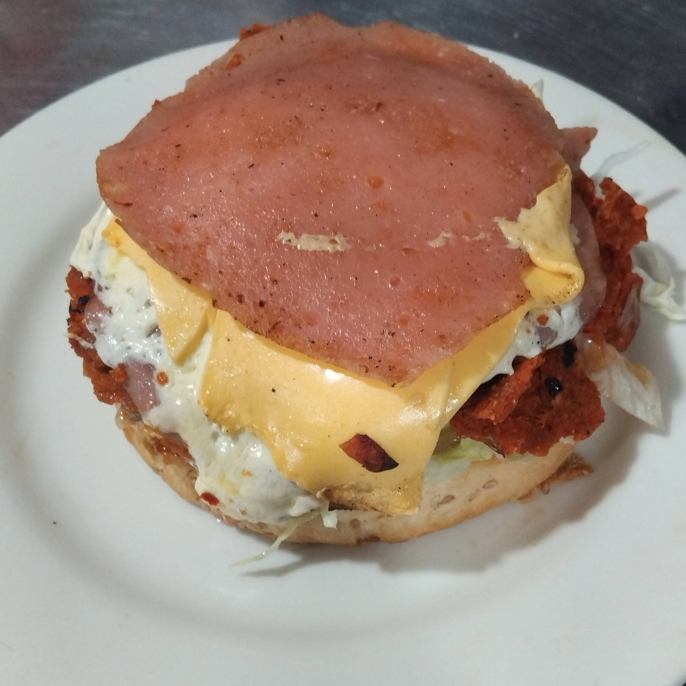 Combo Hamburguesa de Chorizo + Agua de Horchata