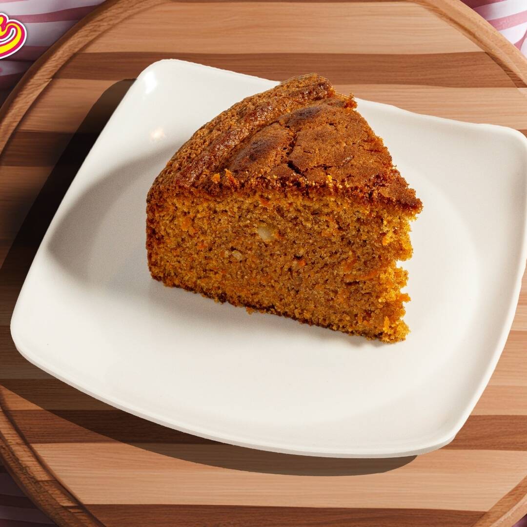 Torta de Zanahoria y Nuez (Porción)