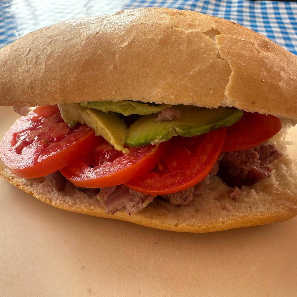 Torta de Arrachera