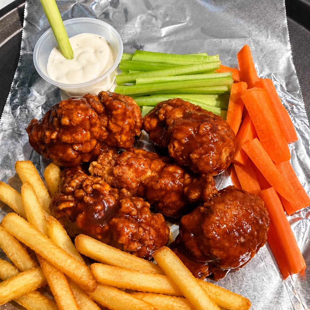 Boneless con Papas