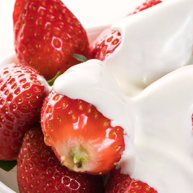 Fresas con Crema
