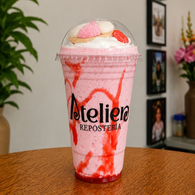 Frappé Fresas con Crema