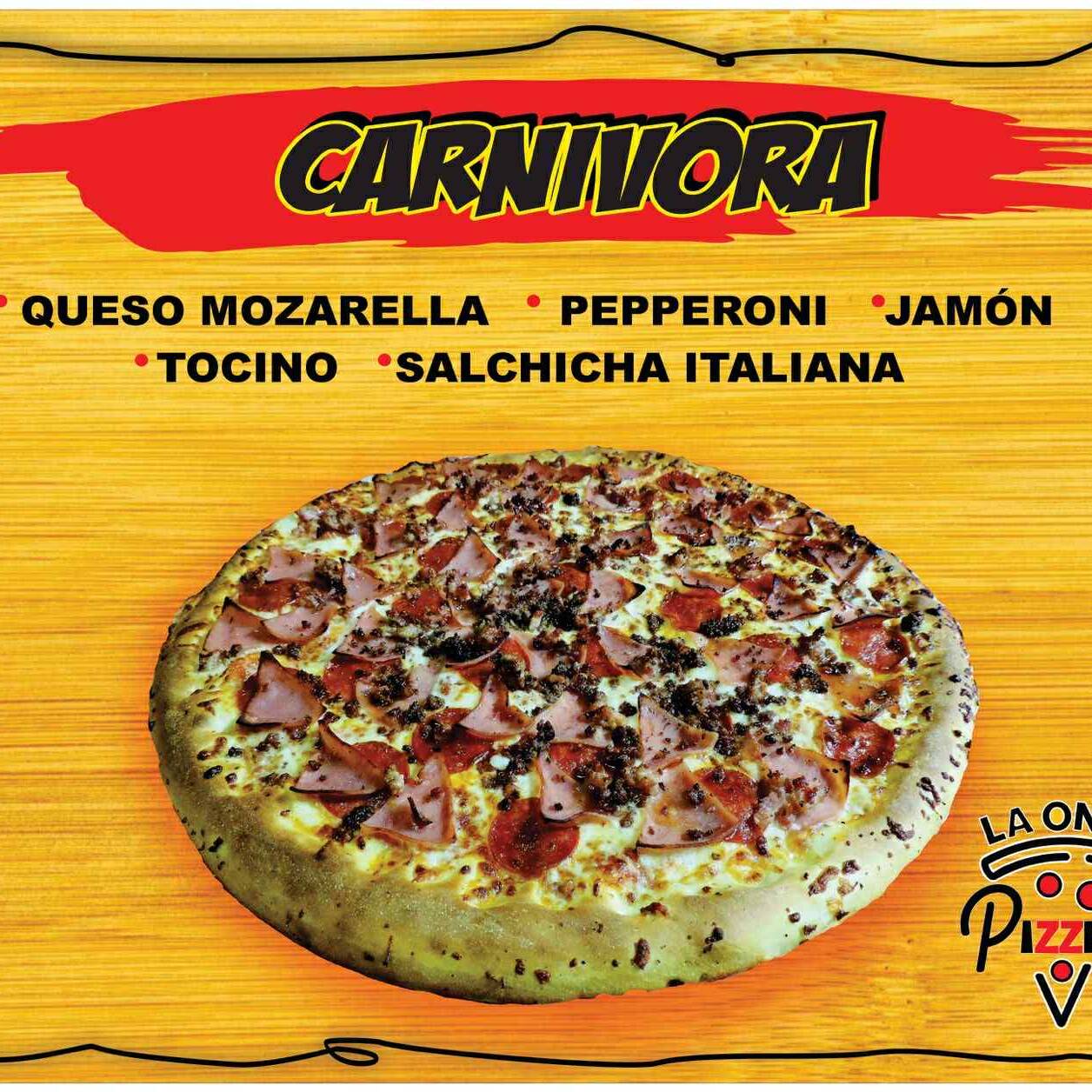 Pizza Personal Carnivora