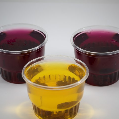 Gelatina de agua sabor piña