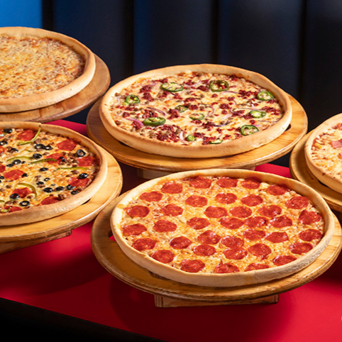 FIESTA PIZZAS (5 Pizzas)