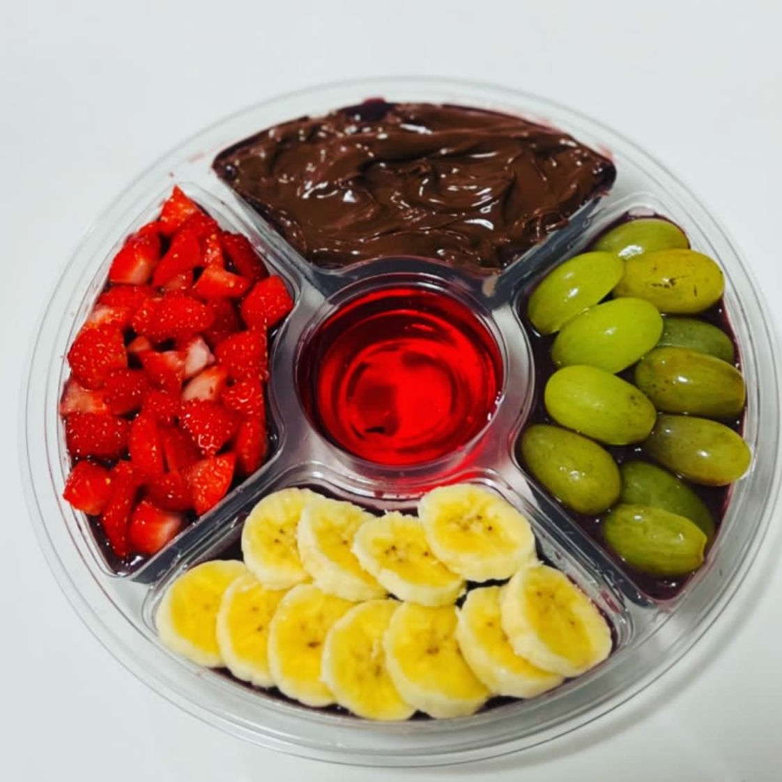 Escolha o sabor do Açaí e os Complementos