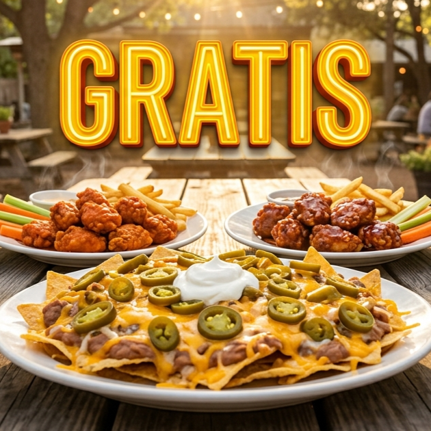 2 Bonelees X 1 Nachos