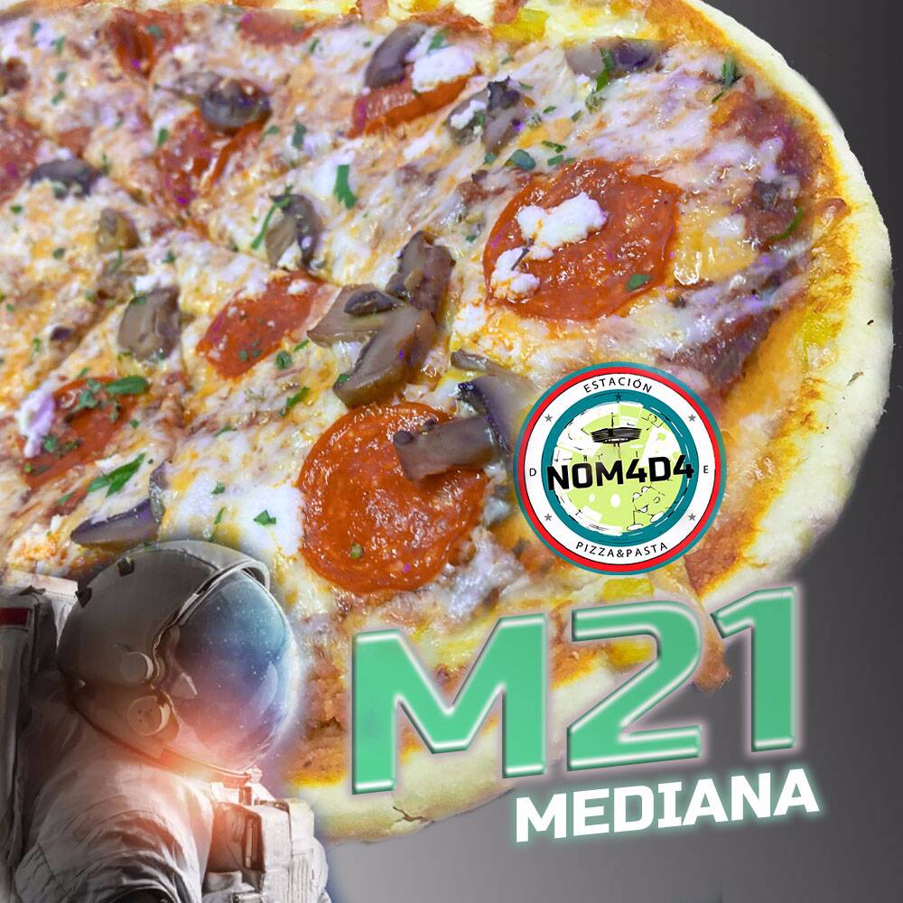 M-21 (Pizza Mediana)· 🍕