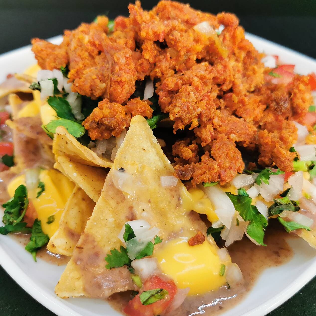 Nachos con Longaniza