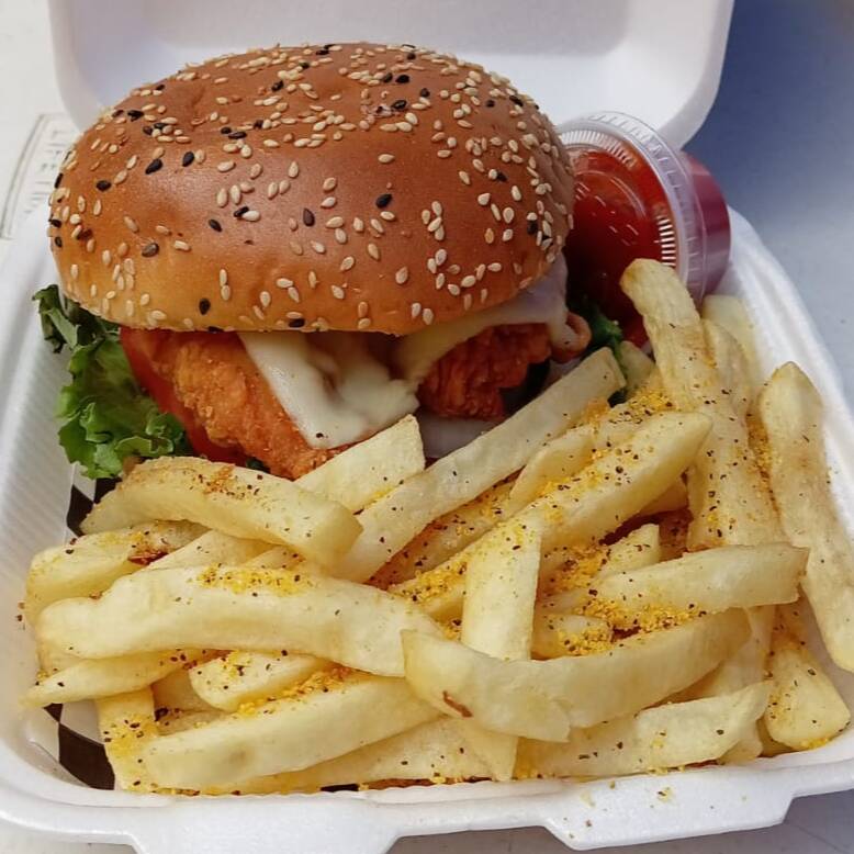 Hamburguesa Cruji