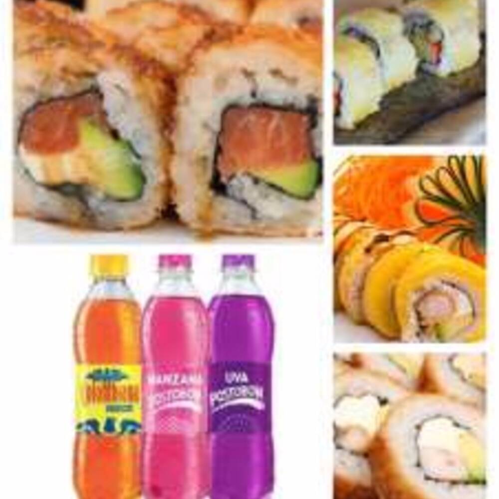 Combo Yokohama 20 Maki de 4 Sabores de Sushi Tem