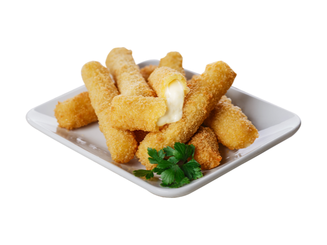 Dedos de queso Mozzarella