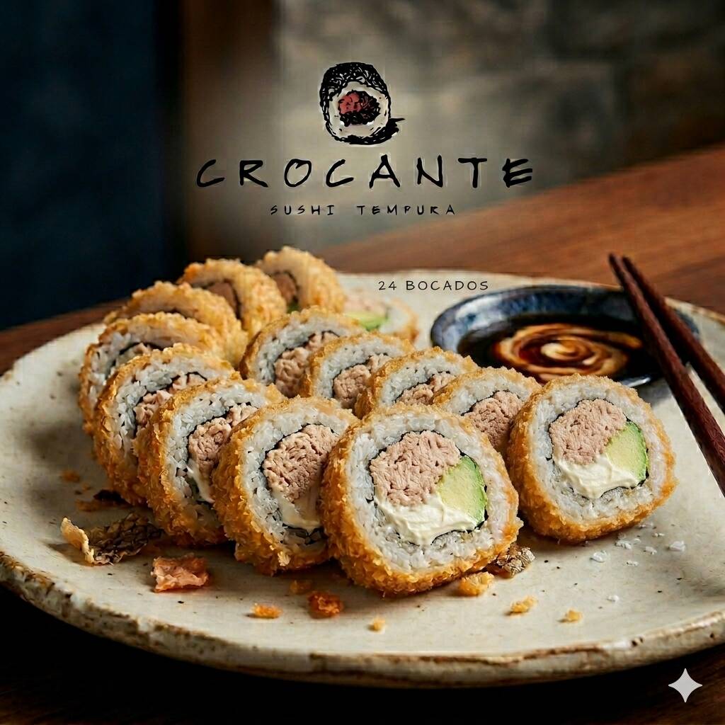 (24 Bocados) Atún Crocante
