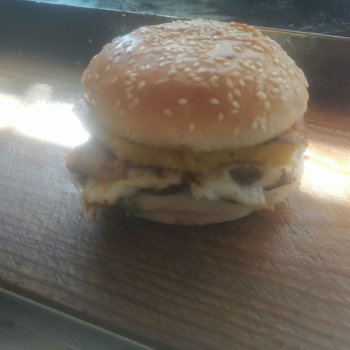 Hamburguesa Cubana