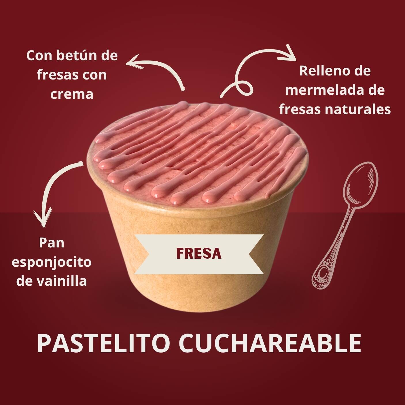 Cuchareable de Fresa