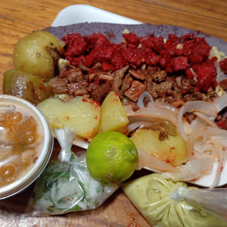 El Tacón Azul de Carne Mixto